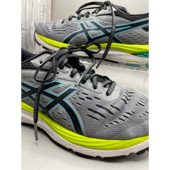 ASICS Men’s Gel Grey Running Athletic Training Lace Up Shoes 11 - Picture 1 of 10